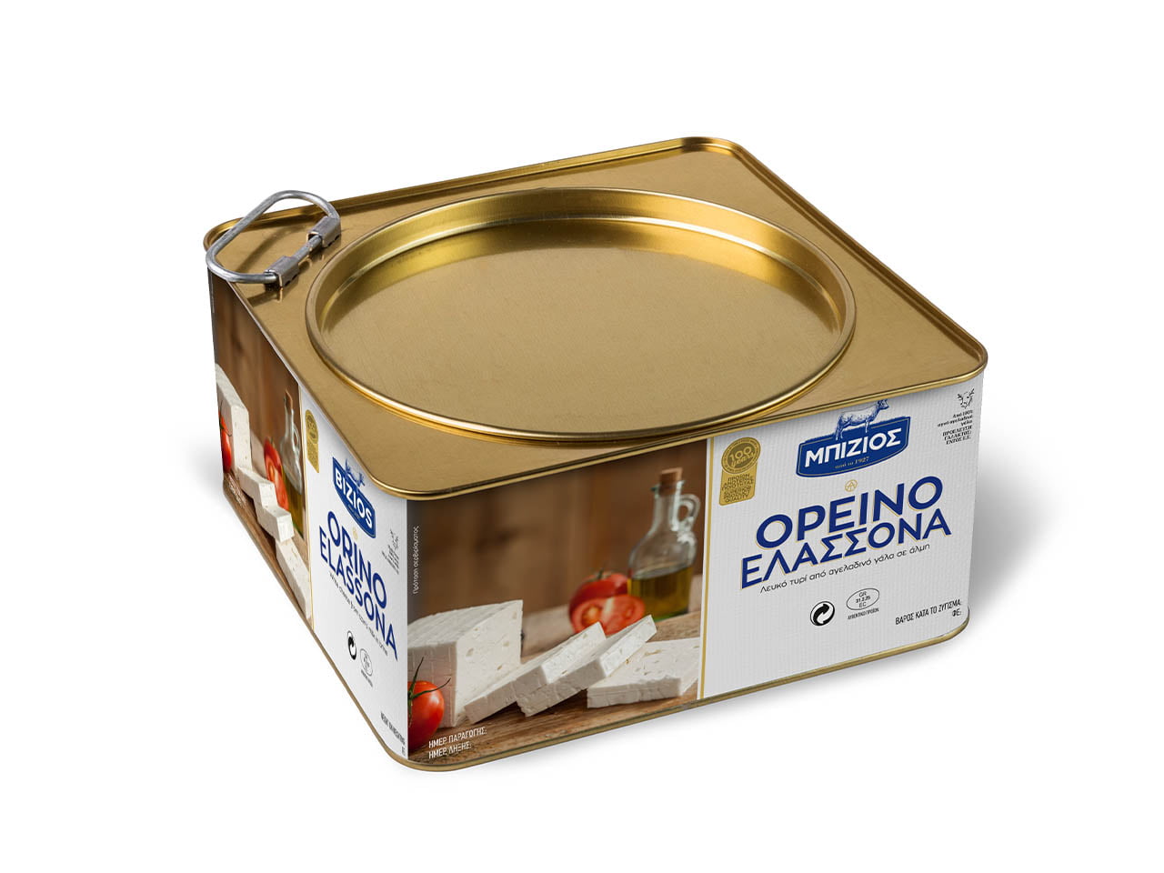 Ορεινό Ελασσόνα - Συσκευασία Δοχείο 4kg