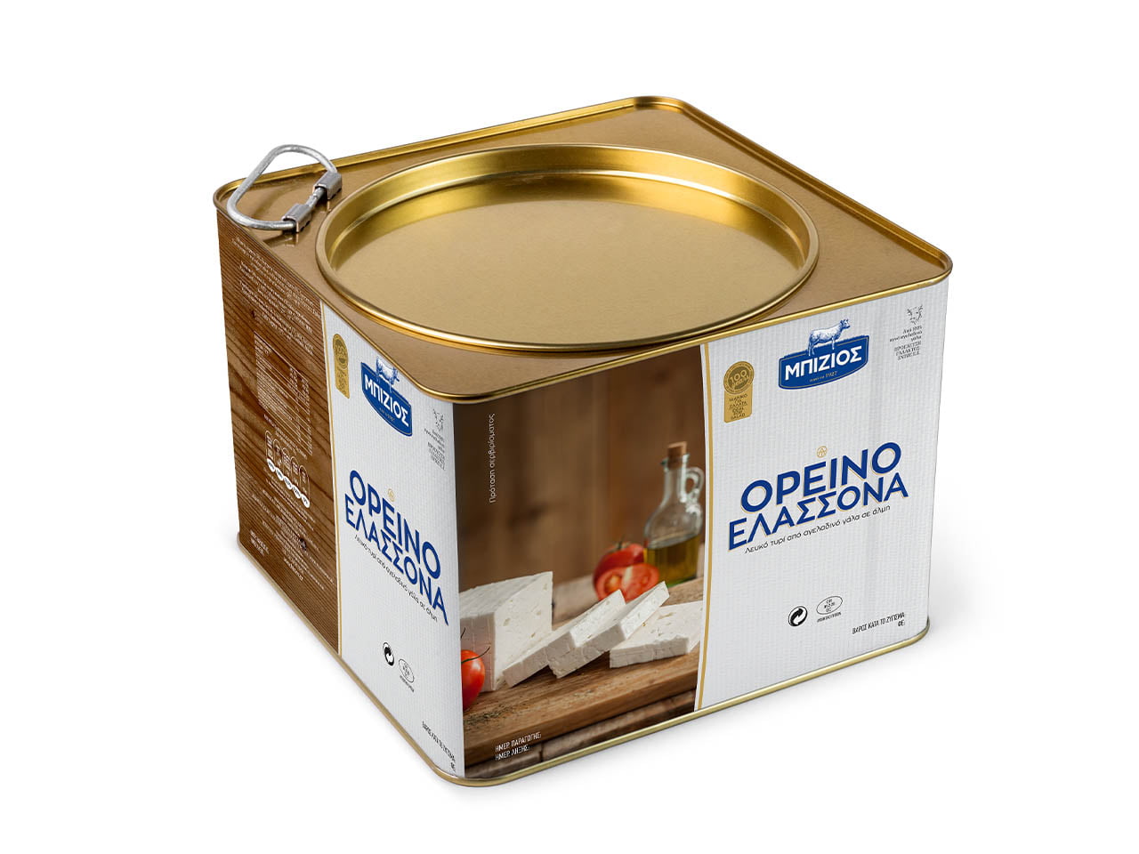 Ορεινό Ελασσόνα - Συσκευασία Δοχείο 8kg
