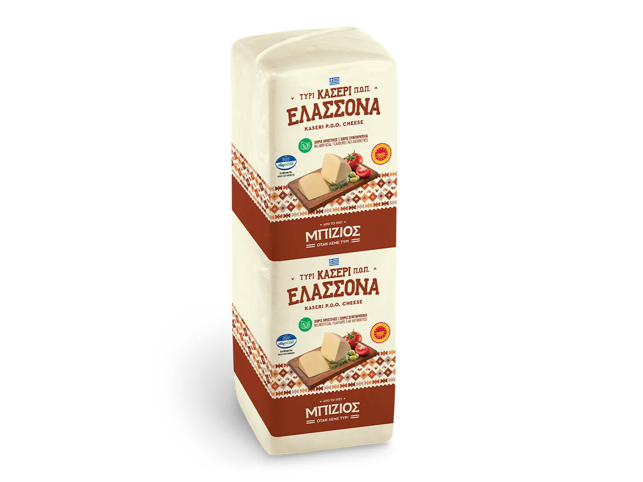 Κασέρι Ελασσόνα - Συσκευασία Φόρμα 2,6kg